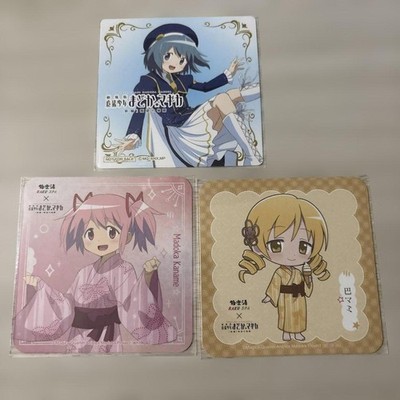 Puella Magi Madoka Magica Untersetzer Gokuraku-yu Collab Rare Limited Edition