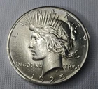 1925 Peace Dollar - PHILADELPHIA Mint - BU 90% Silver Collectible Coin
