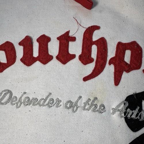 Vintage Southpole Hoodie Mens Medium White Pullover Hip Hop Grunge Y2K - Picture 6 of 15