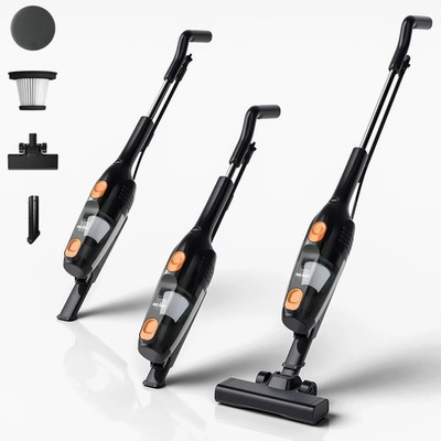 110/220v Corded Vacuum Cleaners 15Kpa Powerful Suction 600W Motor Stick