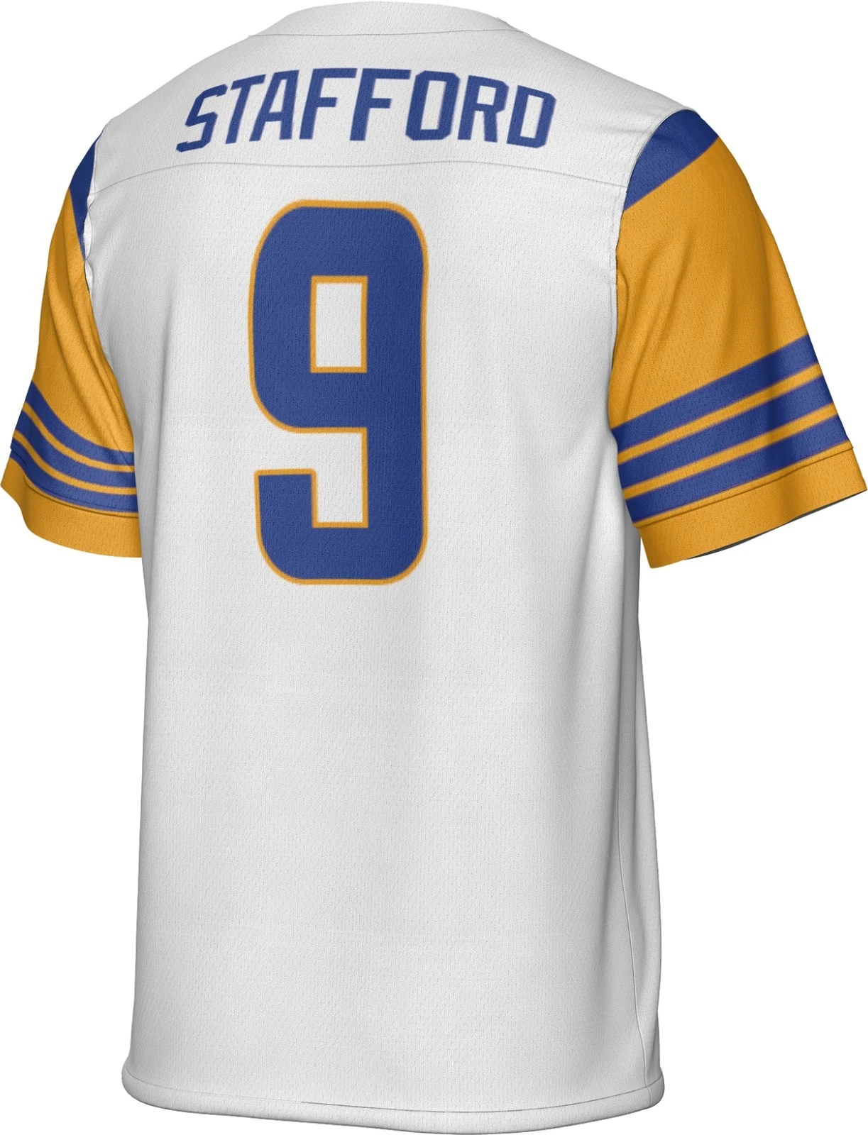 Custom White Matthew Stafford Jersey