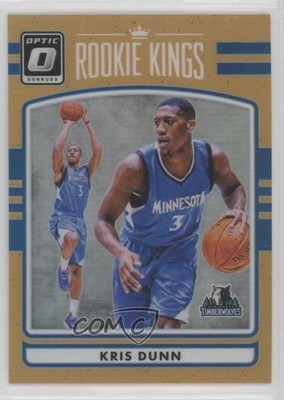 2016 Panini Donruss Optic Rookie Kings Orange Prizm 102/199 Kris Dunn #5 RC 1u6