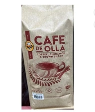 Café de olla 2.5 Lb Cinnamon Brown Sugar, Real Coffee, Real Cinnamon La Monarca