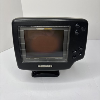 Humminbird Wide View Fishfinder Head Unit w/Mount Tested Works 
