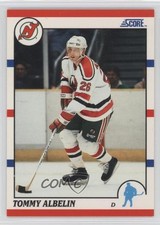 1990-91 Score Tommy Albelin #378 0a4