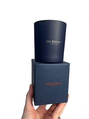 Neu DE BEERS Juwelier DUFTKERZE verpackt GESCHENKIDEE