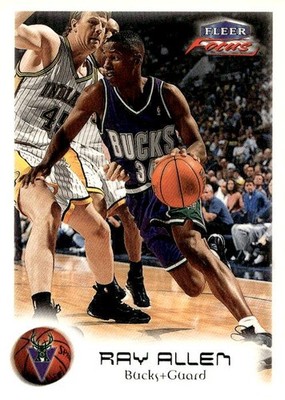 1999-00 Fleer Focus #56 Ray Allen Masterpiece Mania #/300