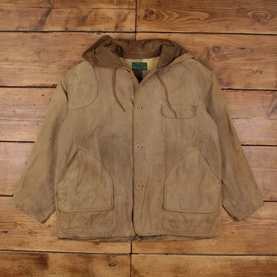 Vintage Montgomery Ward Workwear Jacke L 40s Western Field Chore Barn Coat