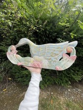 Wall Hook - Hand-Painted - Dreamy Duck -  Wooden Handcrafted
