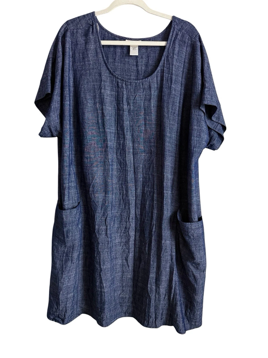 Linen Plus Size Dresses for Women for sale | eBay