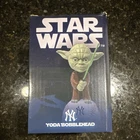 Star Wars Yoda Bobblehead New York Yankees Hard Plastic Lucasfilm Baseball