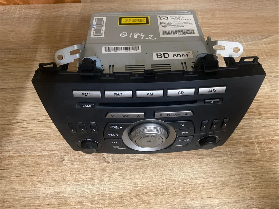 AUX Autoradio Für Mazda 3 BL (BDA4‑66‑AR0B / 14799928) - Bild 2 von 3