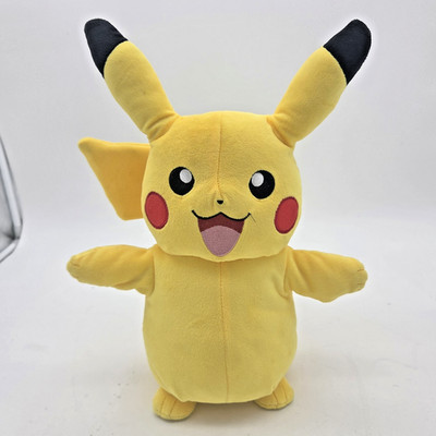 2021 Working Pokemon Pikachu Talking Motion Lights 14  Plush Official Nintendo