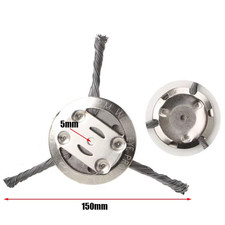 15Cm 18Cm 20Cm 23Cm Steel Wire Wheel Head Grass Trimmer Head Universal Weed Brus