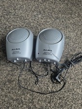 Alba Active Speakers Sp23 Pair Wired Pc Laptop Speakers Working Reaf Description
