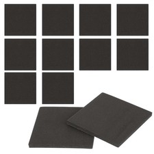 12Pcs Black Foam Padding Sheets with Adhesive Backing, 4 X 4 X 1/8 Inch Self...