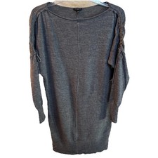 Ann Taylor Small Tie Sleeve Sweater Tunic