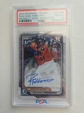 2024 Bowman Chrome - Prospect Autographs Pascanel Ferreras #CPA-PF (AU, RC)