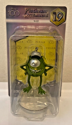 Mike Wazowski Disney 100 Platinum Ornament (New : Never used)