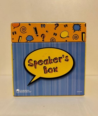 Speaker'S Box - Learning Resources - 2012