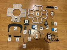 Replacement parts for Winny Wybot Automatic Pool Cleaner HJ1102P (R)