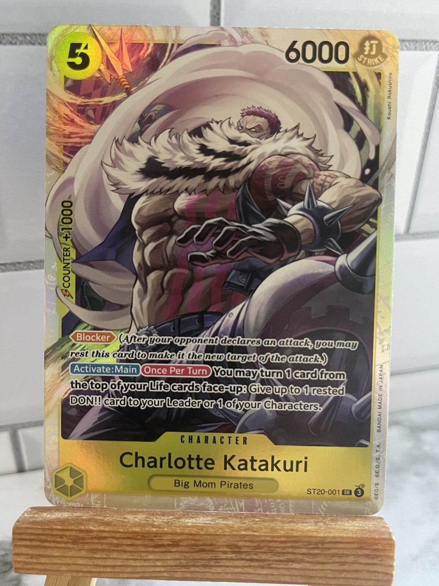 One Piece TCG Charlotte Katakuri ST20-001 SR NM English | eBay