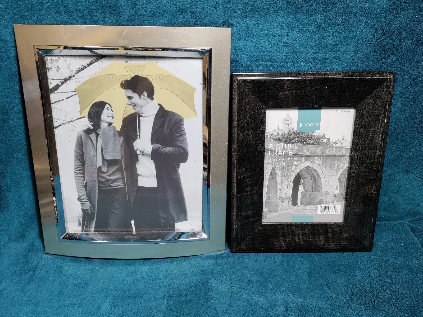 Modern Picture Frames - Black Silver Frames 4