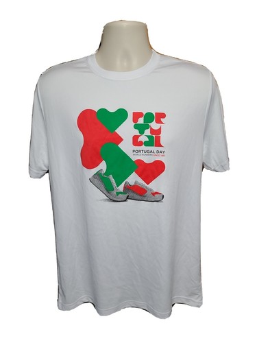 2014 NYRR Portugal Day World Runners since 1415 Adult Large White Jersey