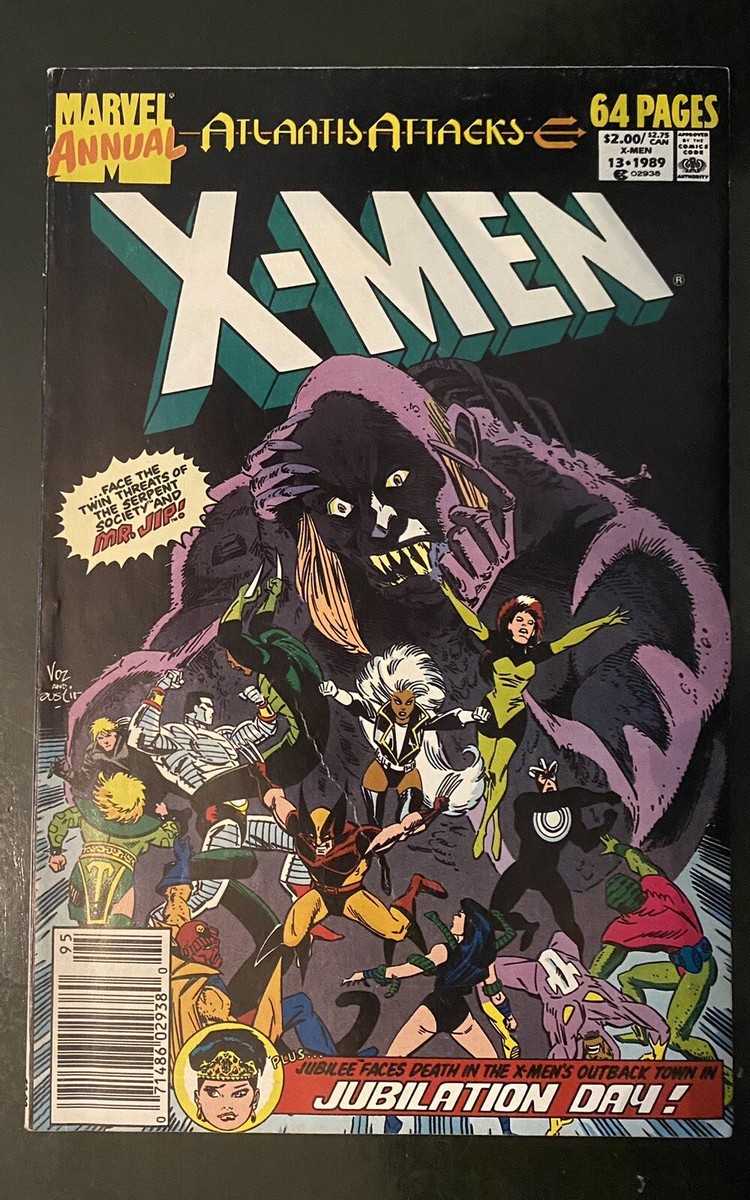 X-Men Annual #13 - 1st Jubilee Cover Appearance (Marvel 1989