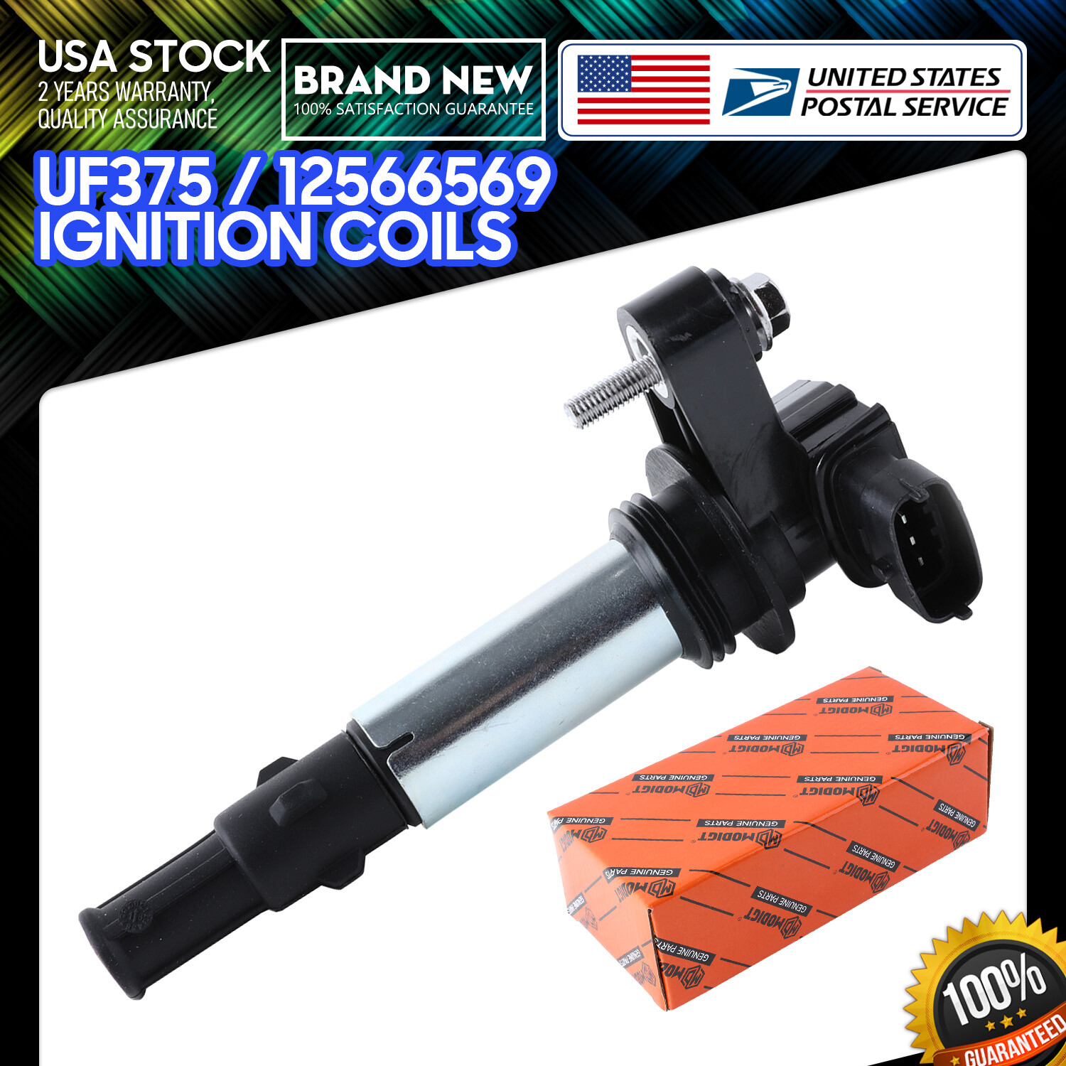 2008-09 Chevy Vectra Traverse Ignition Coil UF375 12566569