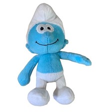 Nanco The Smurfs 2010 Peyo Plush Stuffed Animal Doll Toy 10 in Tall