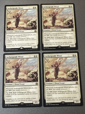 Aethergeode Miner X4 Aether Revolt Ex+/ NM Condition See Front/back Pics