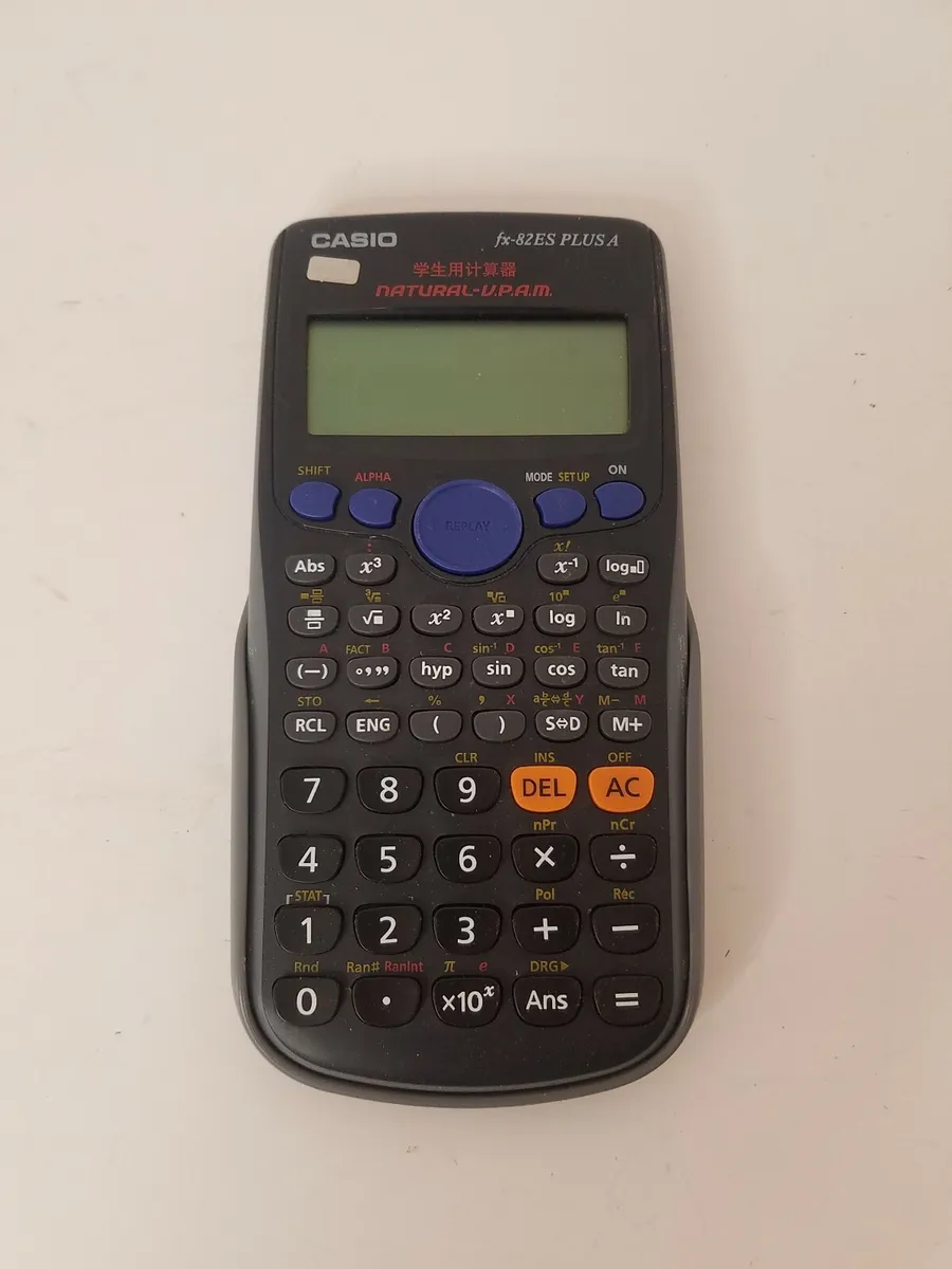 Calculatrice scientifique Casio FX-82ES Plus non programmable (LT3)