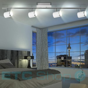 LED Decken Spot Leiste bewegliche Strahler Wohn Ess Schlaf Zimmer