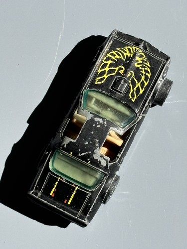 VTG Hot Wheels Hot Bird 1977 Mattel Pontiac Trans Am Bandit Black T-Tops 70s - Picture 6 of 14
