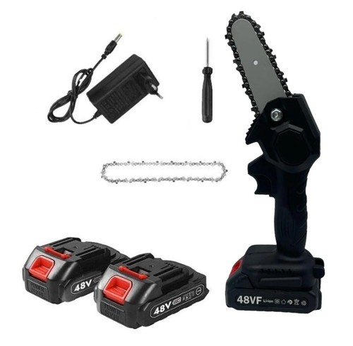 Mini Motosega 2 Batterie 48 V Elettrosega A Batteria - Foto 11