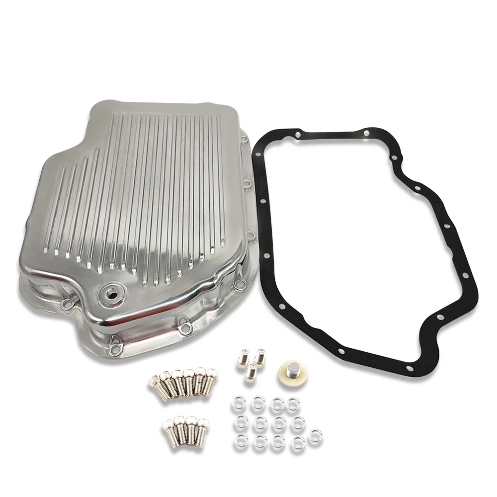 Turbo TH400 Finned Aluminum Transmission Oil Pan Set 2 1 2
