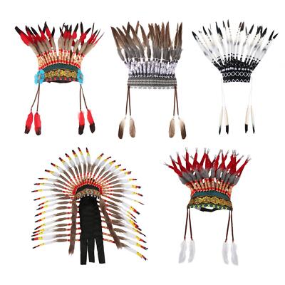 Indianer Kopfschmuck Häuptling Indianer Headress für Cosplay Performance Festival