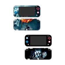 OFFICIAL THE DARK KNIGHT KEY ART VINYL SKIN DECAL FOR NINTENDO SWITCH LITE