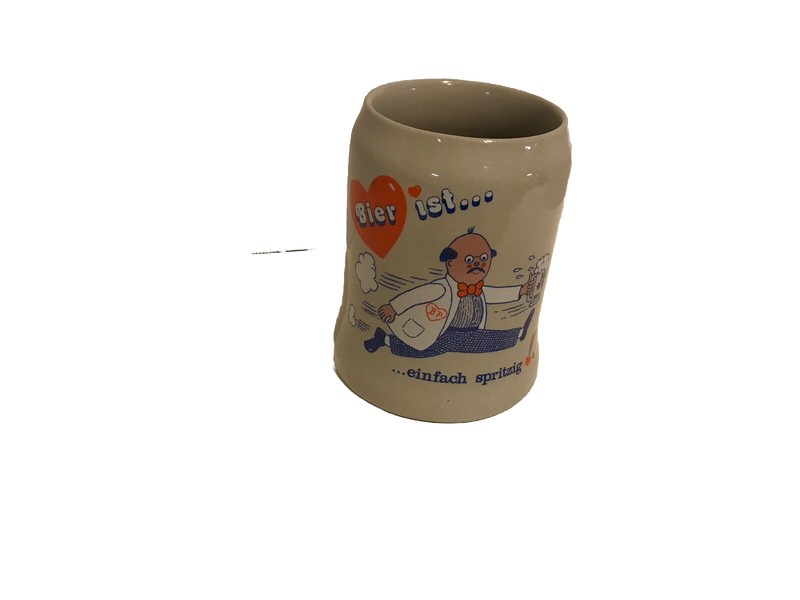 Vintage German München Beer Stein Mug .5L  Stoneware  New