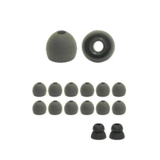 replacement earbud tips, earbuds tips, silicone ear tips + sample bilevel tips