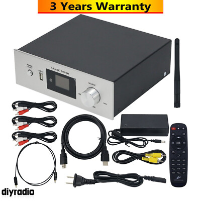 5.1 Audio System 5.1CH Audio Decoder USB DAC HDMI Power Amplifier Power Amp 450W