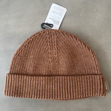 Lululemon Close-Fit Wool-Blend Ribbed Knit Beanie NWT L/XL Brown HOWN Unisex