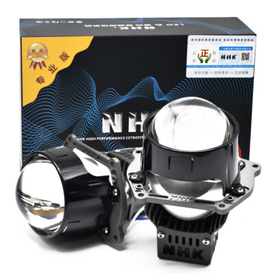 NHK 2.5'' Bi LED Projector Lens 6000K Super LED Headlight Retrofit Universal DIY