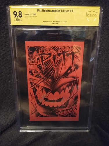 PITT #1 Ashcan CBCS 9.8 NM/M Verified Signature - Dale Keown & Brian Hotton 1992