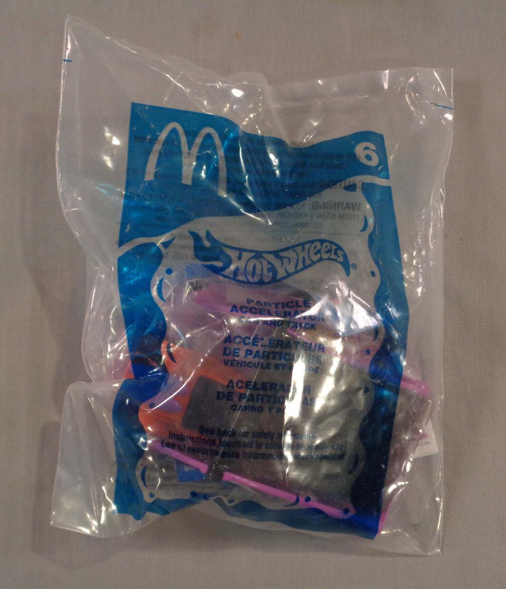 2002 McDonald's Happy Meal Toy Hot Wheels Particle Accelerator #6 SG-98