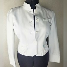 W work to Weekend, White Blazer Jacket Size 6