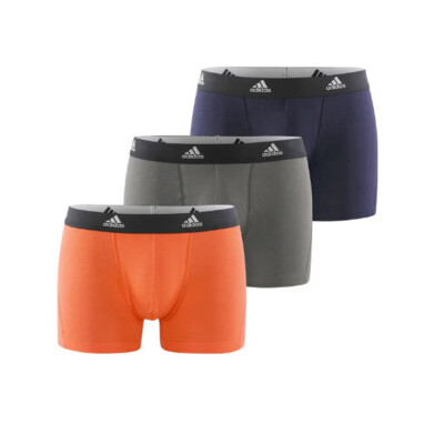 3er Pack Adidas Herren Boxer Trunks Active Flex Cotton Boxershorts Gr. M