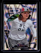 2024 Leaf Metal Pickleball #11/30 Silver Lava Irina Tereschenko