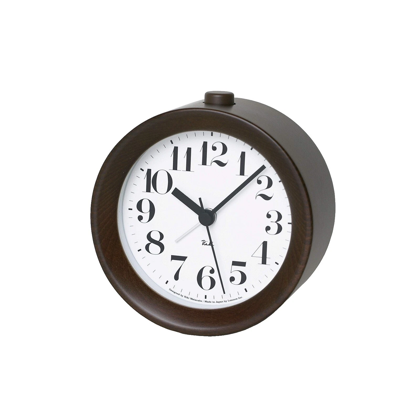 Relojes despertadores de marrón de la naturaleza y Radio Reloj